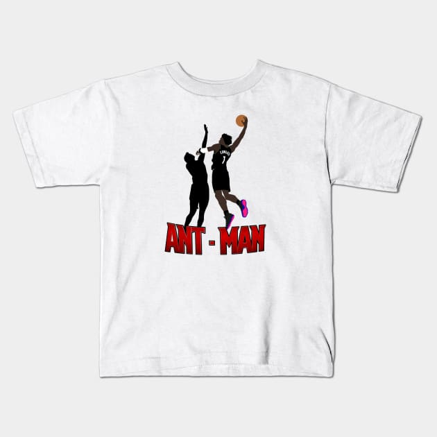 Anthony Edwards(Ant Man) Kids T-Shirt by islandersgraphics